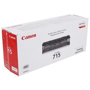 Картридж Canon 715 Лазерный черный 1975B002