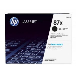 Картридж CF287X black, для принтера: HP LaserJet M506/M527
