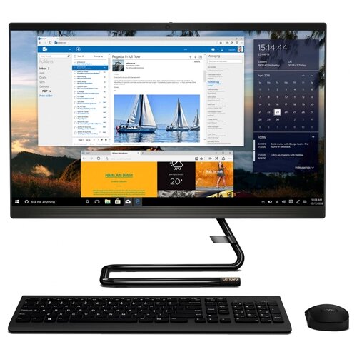 Моноблок lenovo AIO3 23,8"F0g000BBRU)