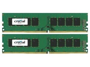 Оперативная память crucial DDR4 32GB kit (16gbx2) 2400mhz (CT2k16G4dfd824A)