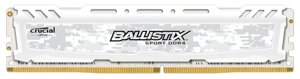 Оперативная память DDR4 BLS16G4D240FSC 2400MHz Crucial 16GB Ballistix Sport LT White