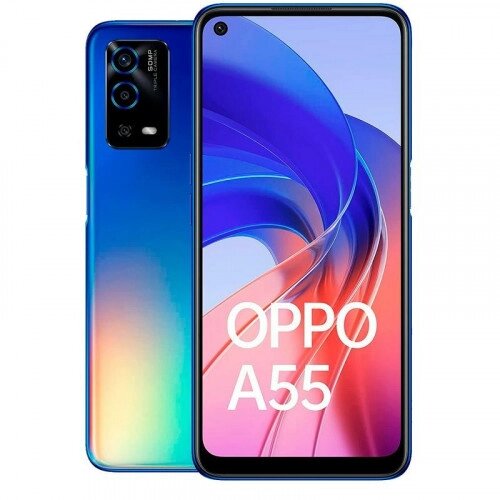 OPPO A55 64gb rainbow blue