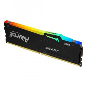Озу kingston fury beast RGB 8gb 5200mhz DDR5