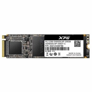 SSD ADATA XPG SX6000 Lite, ASX6000LNP-256GT-C, 256 Гб