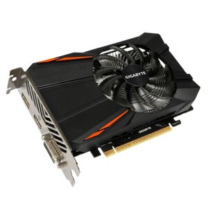 GIGABYTE NVIDIA GeForce GTX 1050 Ti 4096 Mb GV-N105TD5-4GD