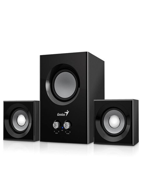 Акустическая система 2.1 Genius SW-2.1 375, BLACK - преимущества