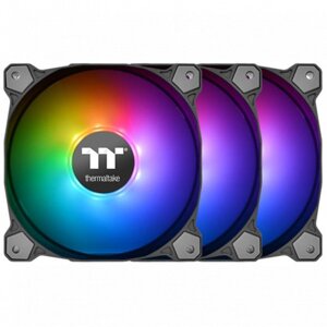 Thermaltake Pure Plus 12 RGB Radiator Fan TT Premium Edition (3-Fan Pack) (CL-F063-PL12SW-A), для корпуса