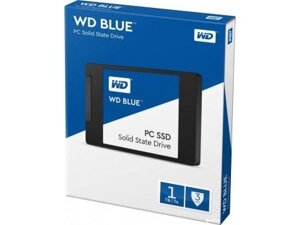 Твердотельный накопитель Western Digital WD BLUE 3D NAND SATA SSD 1 TB (WDS100T2B0A)