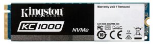 SSD-накопитель Kingston KC1000 240Gb, NVMe, M2, MLC, SKC1000/240G
