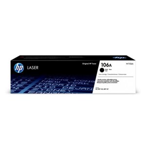 Оригинальный лазерный картридж HP 106A, черный W1106A