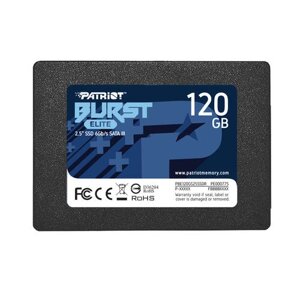 SSD Patriot Burst Elite PBE120GS25SSDR 120 Гб