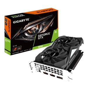 GIGABYTE NVIDIA GeForce GTX 1650 OC 4G 4096 Mb GV-N1650OC-4GD