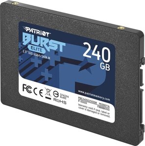 SSD Patriot Burst Elite PBE240GS25SSDR 240 Гб