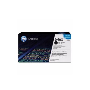 Лазерный картридж HP 646X увеличенной емкости, Черный CE264X