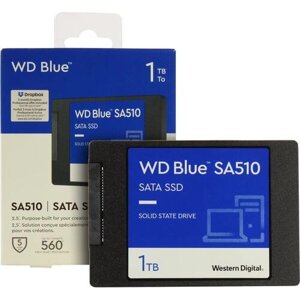 Твердотельный накопитель 1000GB SSD WD BLUE SA510 WDS100T3B0A