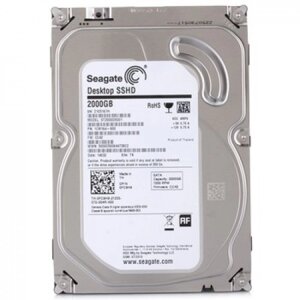 Гибридный жесткий диск HDD 2Tb Seagate Desktop SSHD ST2000DX001 3.5" 7200rpm 64Mb