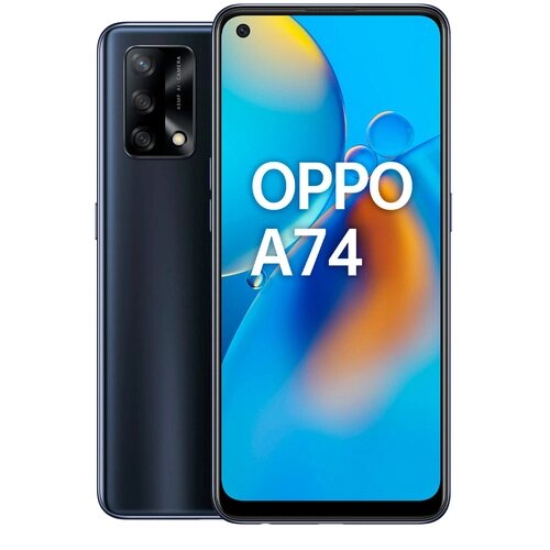 Oppo A74 4/128Gb Prism Black - распродажа