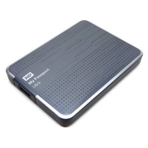 Жесткий диск WD Original USB 3.0 500Gb WDBLNP5000ATT-EEUE MY PASSPORT ULTRA (5400rpm) 2.5" титан