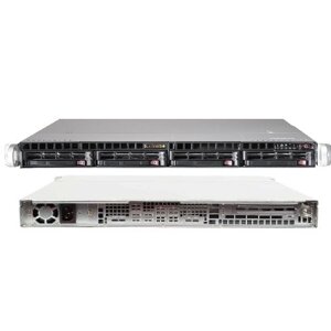 Server chassis supermicro 1U CSE-813MTQ-350CB