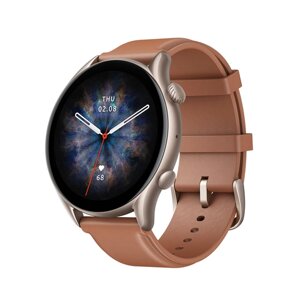Смарт часы Xiaomi Amazfit GTR 3 Pro (A2040) Brown Leather