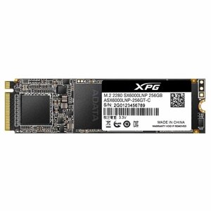 SSD ADATA XPG SX6000 lite, ASX6000LNP-256GT-C, 256 гб