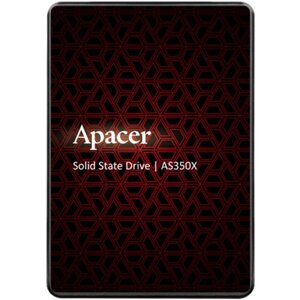 SSD apacer panther AS350X, AP256GAS350XR-1, 256 гб