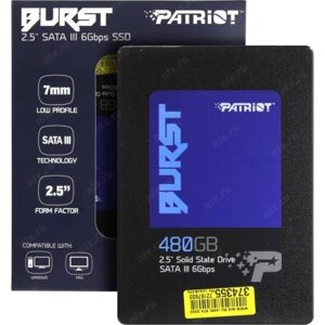 SSD patriot PBU480GS25SSDR 480 гб