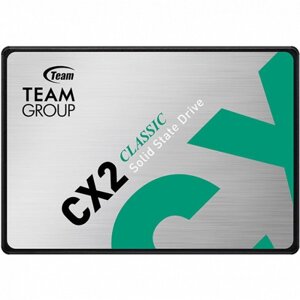 SSD team group CX2, T253X6256G0c101, 256 гб