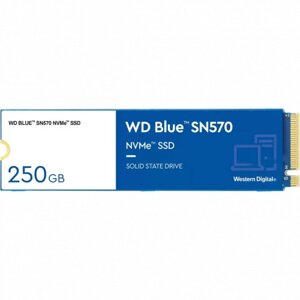 SSD western digital SN570, WDS250G3b0C, 250 гб