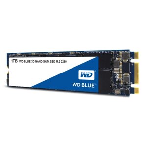 SSD western digital WD BLUE 3D NAND WDS100T2b0B 1 тб
