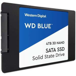 SSD western digital WD BLUE 3D NAND, WDS400T2b0A, 4 тб