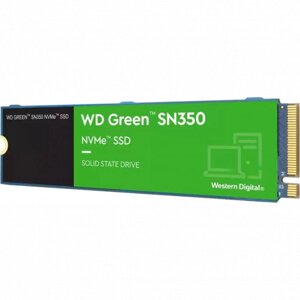 SSD western digital WD green SN350 WDS100T3g0C 1 тб