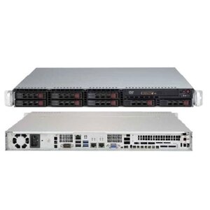 Supermicro server chassis CSE-113MFAC2-R606CB, 1U