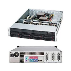 Supermicro server chassis CSE-825TQC-R740LPB, 2U