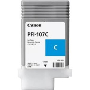 Тонер Canon PFI-107C №107 Голубой 6706B001