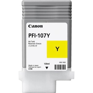Тонер Canon PFI-107Y №107 Желтый 6708B001