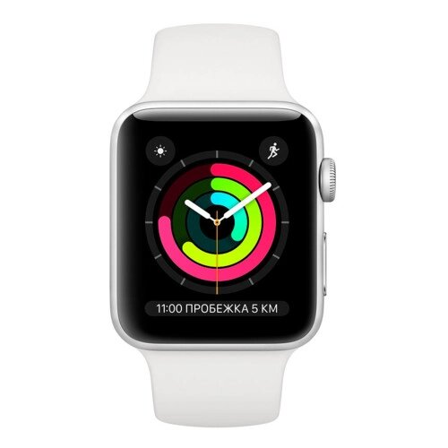 Умные часы Apple Watch Series 3 (GPS) 38mm Aluminum Silver
