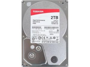 Жесткий диск HDD 2tb toshiba р300 SATA 6gb/s 7200rpm 64mb 3.5" HDWD120EZSTA retail
