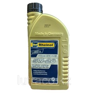 SwdRheinol Primus GF 5W-20 - Полностью синтетическое моторное масло 1 литр в Алматы от компании Смазочные материалы  «SwdRheinol»  в Казахстане