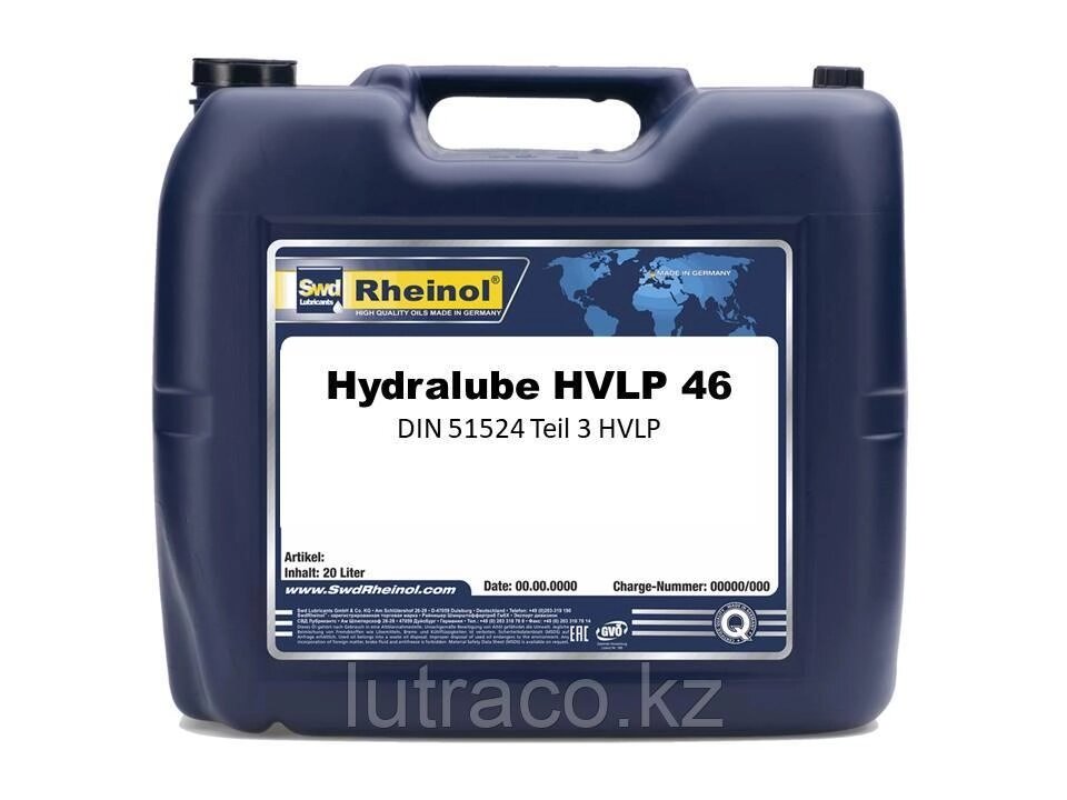 Swd. Rheinol Hydralube HVLP 46 - Минеральное гидравлическое масло (DIN 51524 Teil 3 HVLP) - сравнение