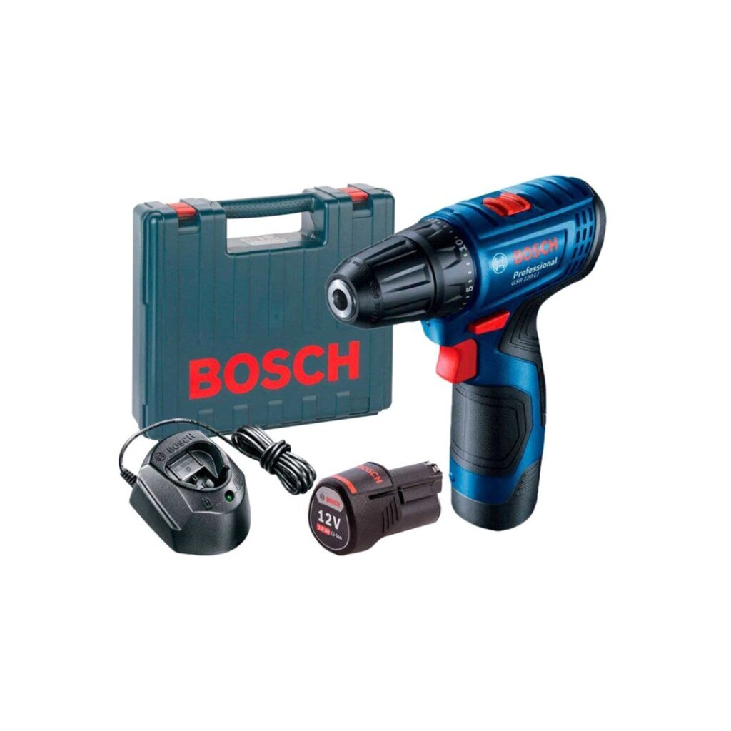 Аккумуляторный шуроповёрт BOSCH GSR 12V-30 от компании МИР ДОМА - фото 1