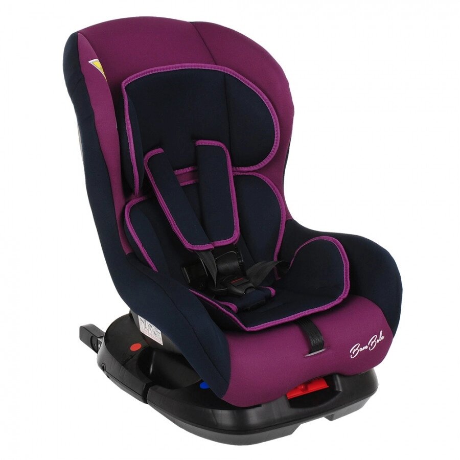 Автокресло 0-18 кг Bambino ISOFIX Фиолетовый/Синий (BamBola, Италия) от компании МИР ДОМА - фото 1