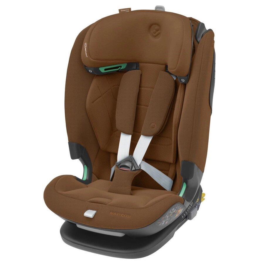 Автокресло 1/2/3 (9–36кг) Maxi-Cosi Titan Pro i-Size, Authentic Cognac от компании МИР ДОМА - фото 1