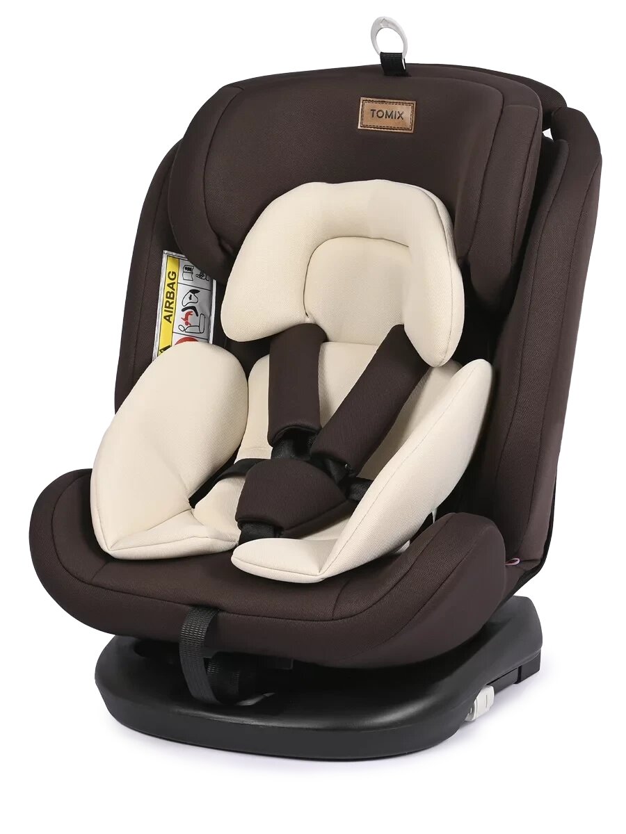 Автокресло поворотное Major Isofix Tomix, бежевый от компании МИР ДОМА - фото 1