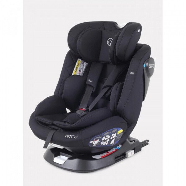 Автокресло Rant Nitro Isofix (0-12 лет), черный от компании МИР ДОМА - фото 1