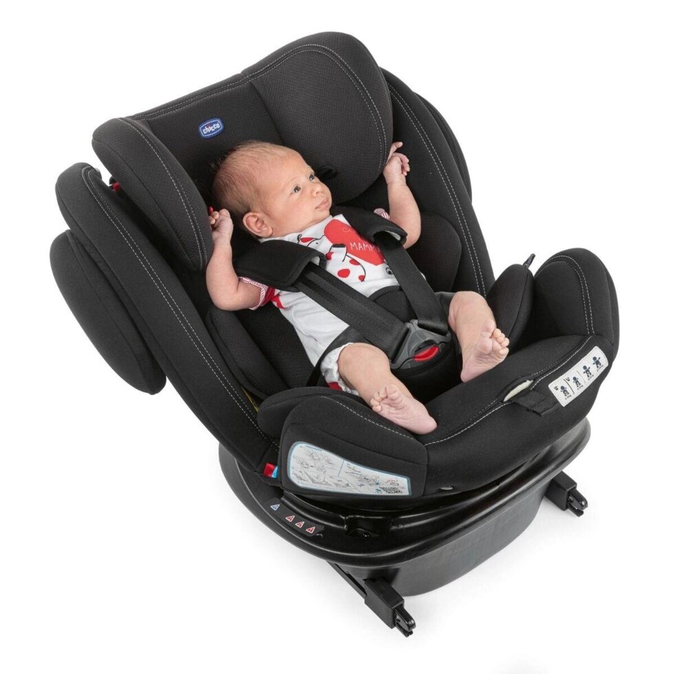 Автокресло Unico Isofix Plus Black 0-36кг (Chicco, Италия) от компании МИР ДОМА - фото 1