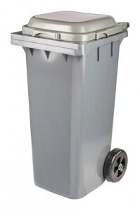 Бак для мусора "Эконом" 120л (на колесах) Альтернатива пласт