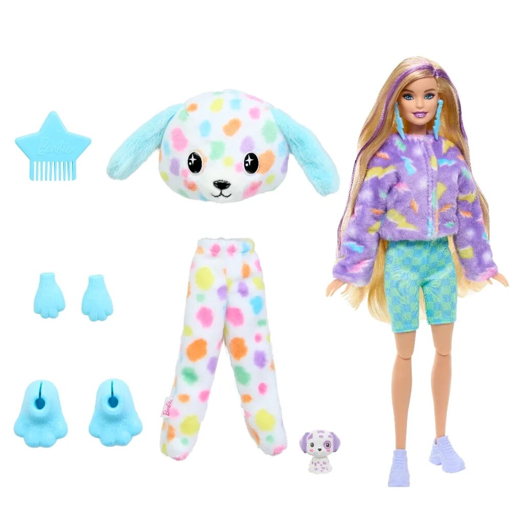 Barbie: Cutie Reveal. Игровой набор Далматин от компании МИР ДОМА - фото 1