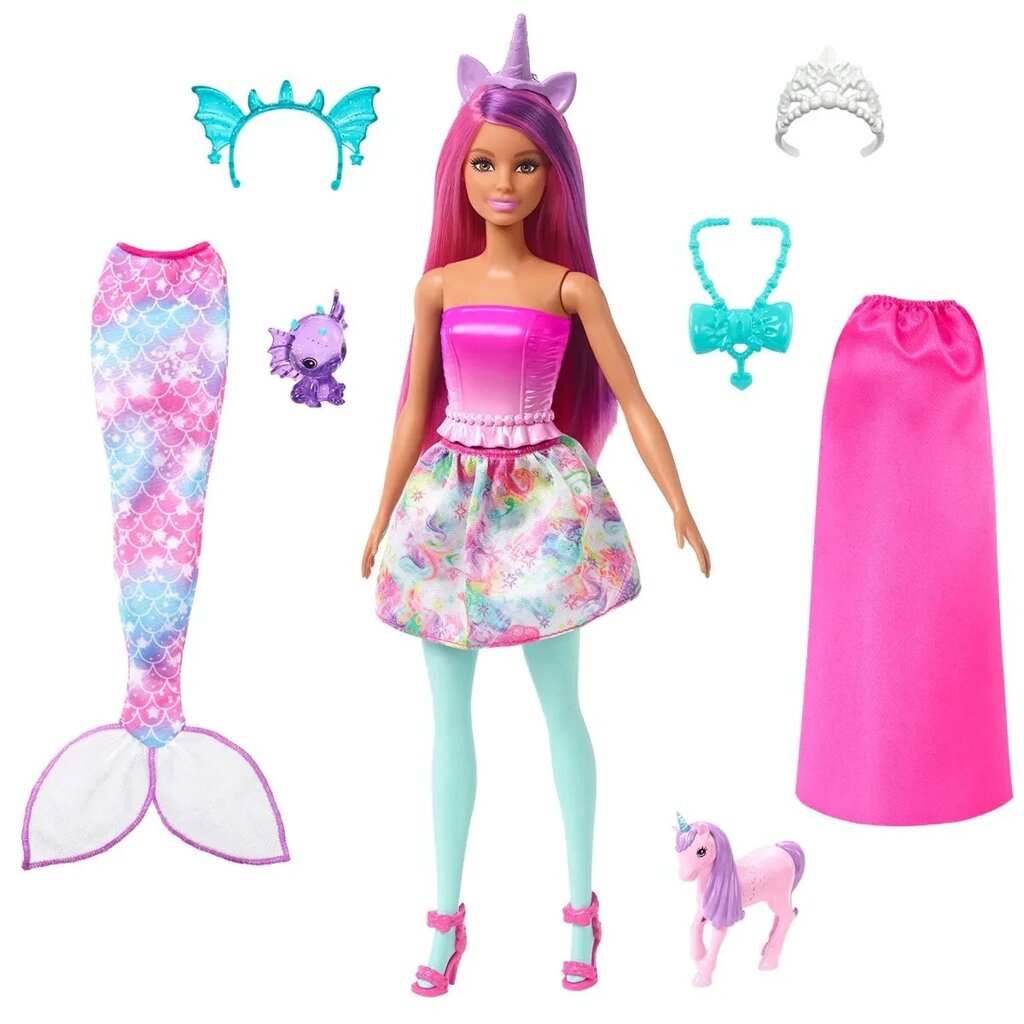 Barbie: Dreamtopia. Кукла со сказочными аксессуарами от компании МИР ДОМА - фото 1