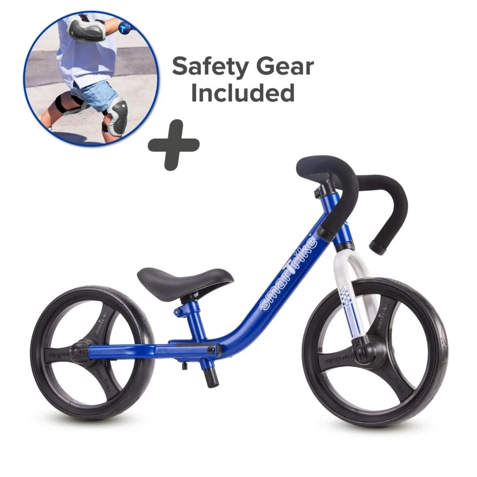 Беговел Folding Balance Bike Blue 2+ (Smart Trike, Израиль) от компании МИР ДОМА - фото 1